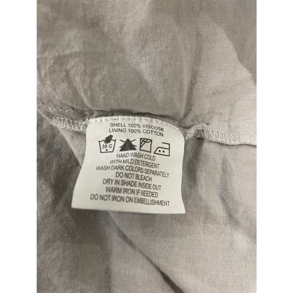 Fig Clothing Boho Cottagecore Prairie Floral Crochet Patchwork Maxi Dress XS - Picture 12 of 16